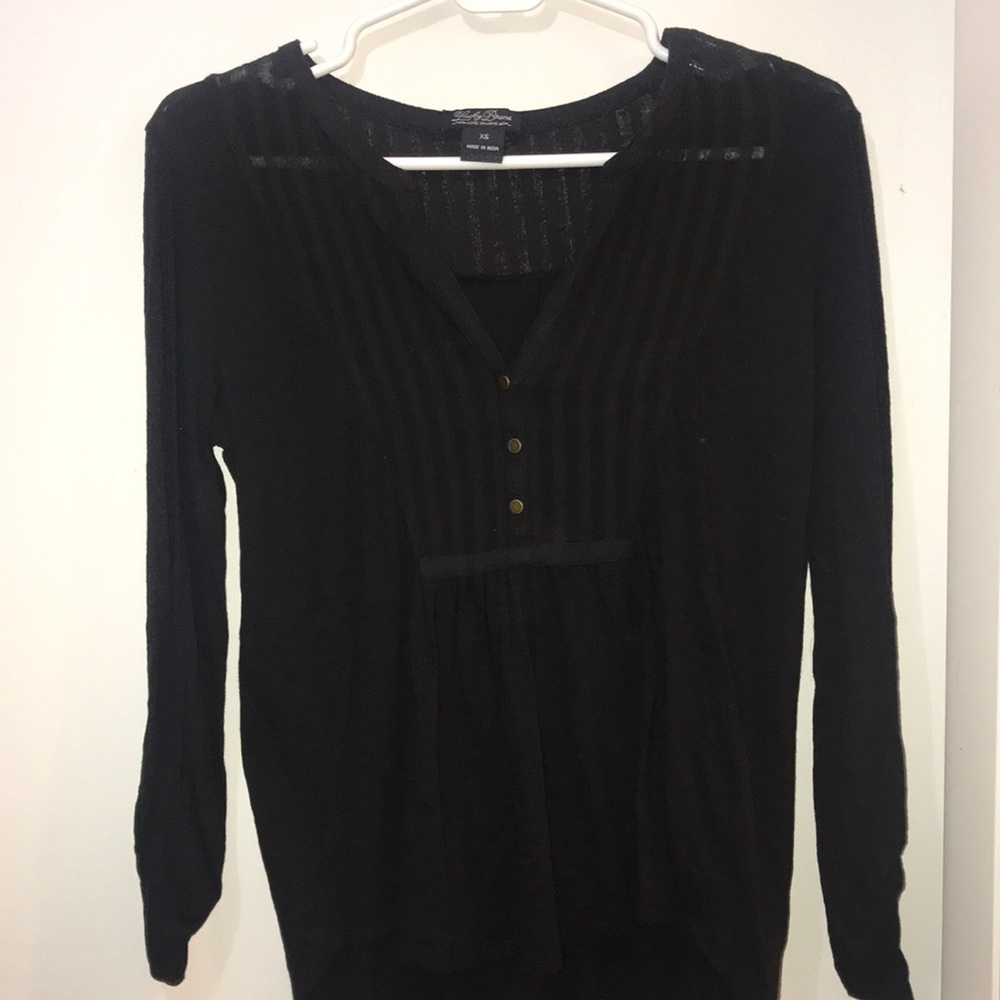 Lucky Brand Black Top